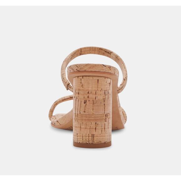 DOLCE VITA New in Box Noles Strappy Heel in Natural Cork // 11 - Picture 2 of 15